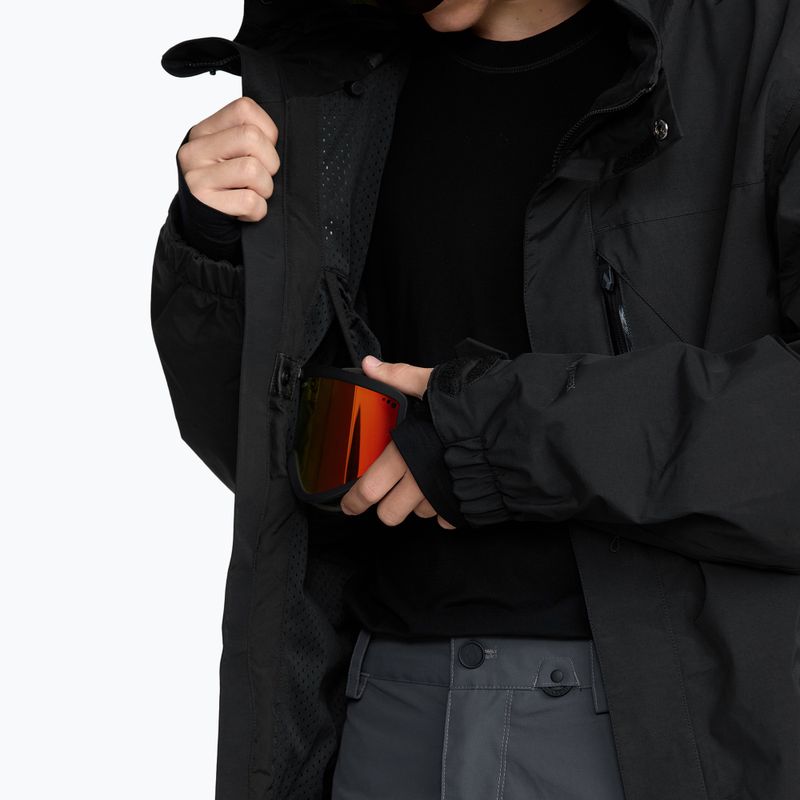 Pánská snowboardová bunda Volcom L Insulated GTX black 8
