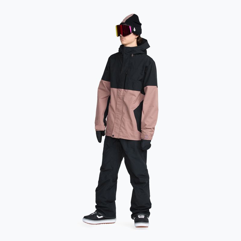 Pánská snowboardová bunda Volcom L Insulated GTX mauve 2