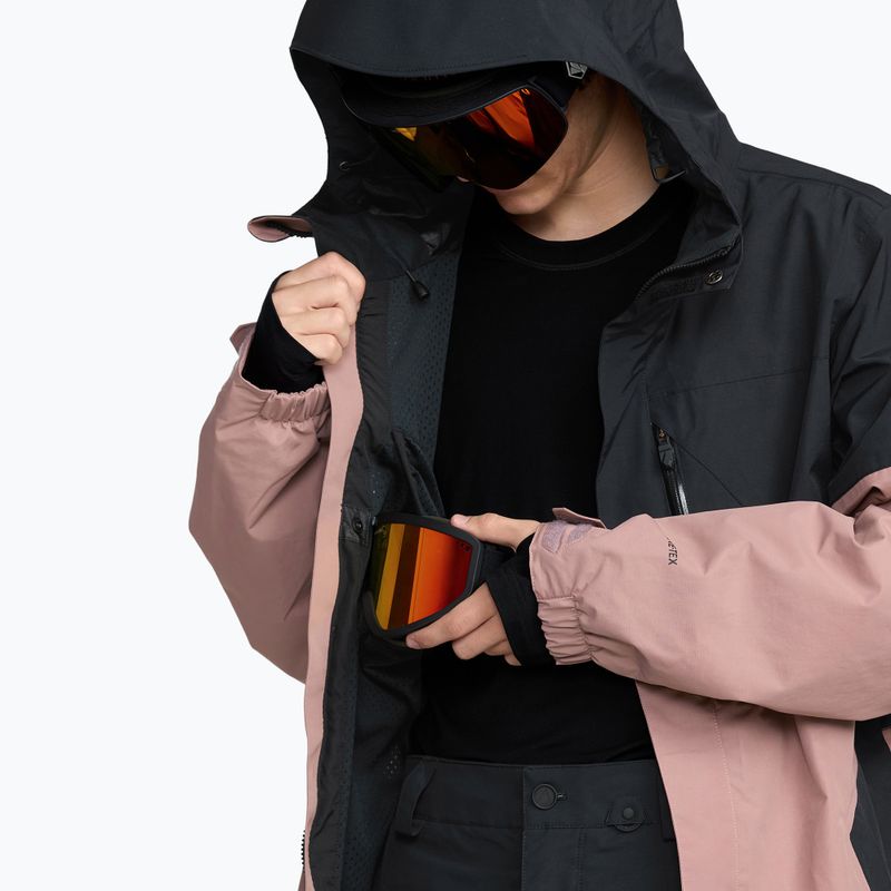 Pánská snowboardová bunda Volcom L Insulated GTX mauve 8