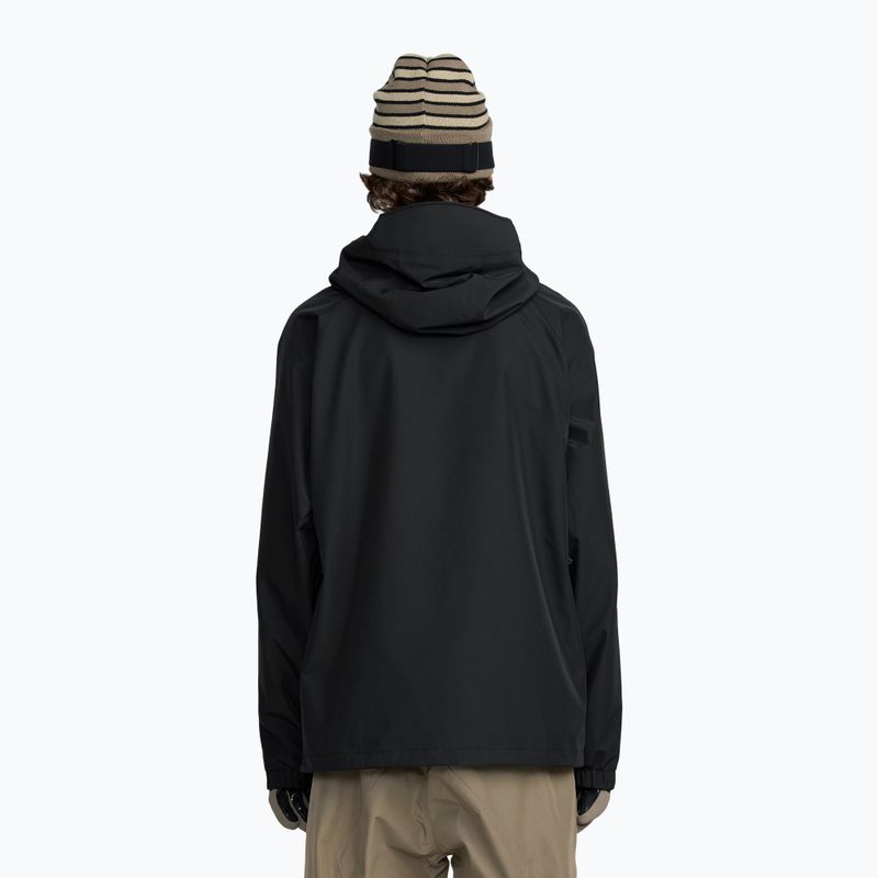 Pánská snowboardová bunda Volcom Dua Insulated GTX black 3