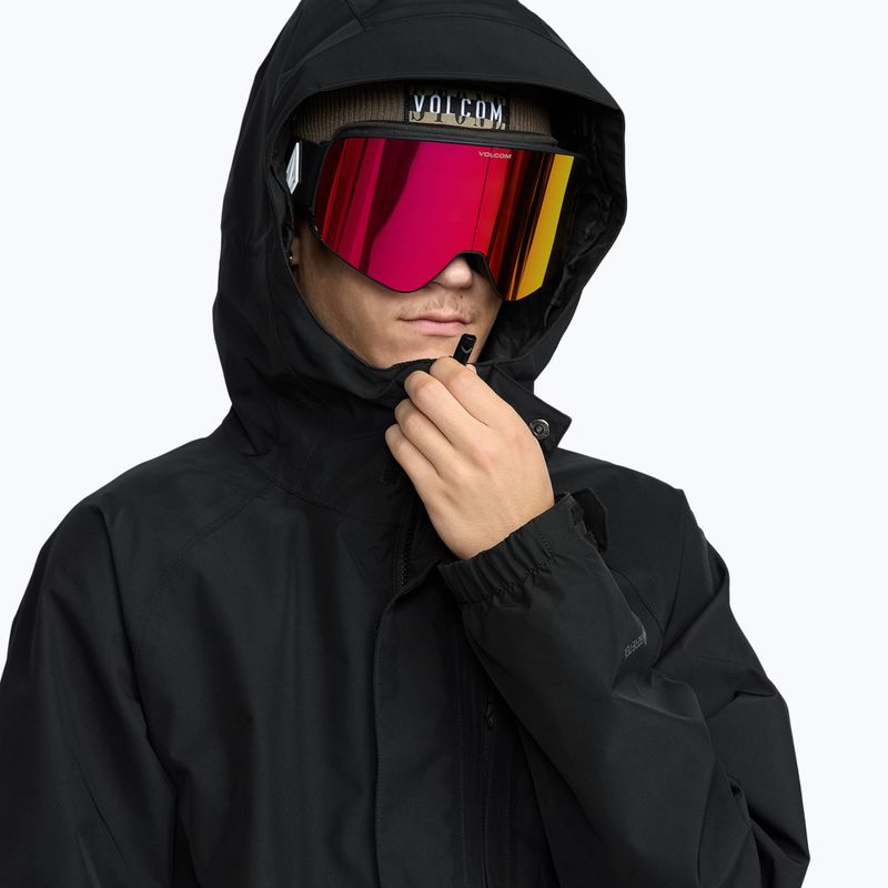 Pánská snowboardová bunda Volcom Dua Insulated GTX black 5