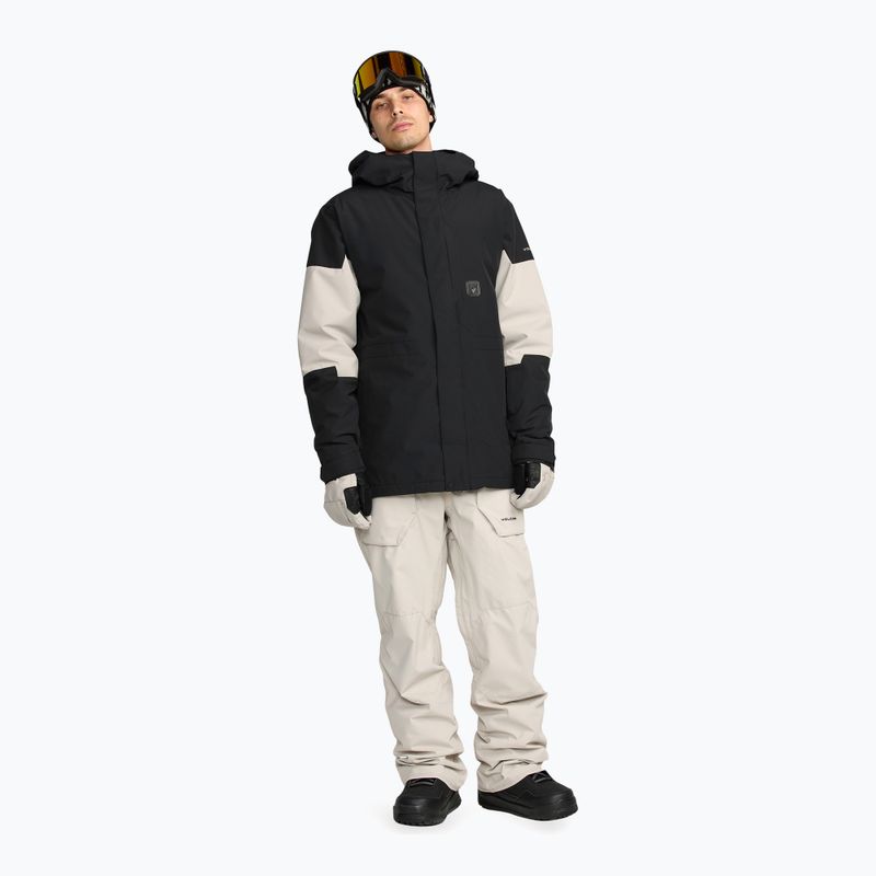 Pánská snowboardová bunda Volcom Primary Insulated black 2