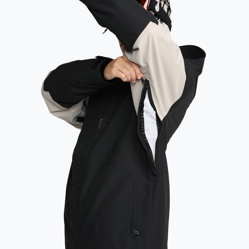 Pánská snowboardová bunda Volcom Primary Insulated black 7
