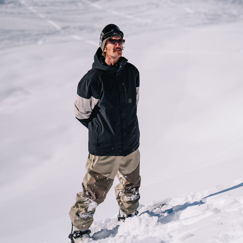 Pánská snowboardová bunda Volcom Primary Insulated black 9