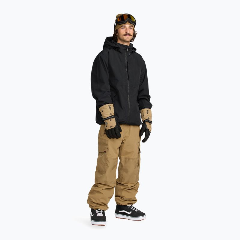 Pánská snowboardová bunda Volcom Longo GTX black 2