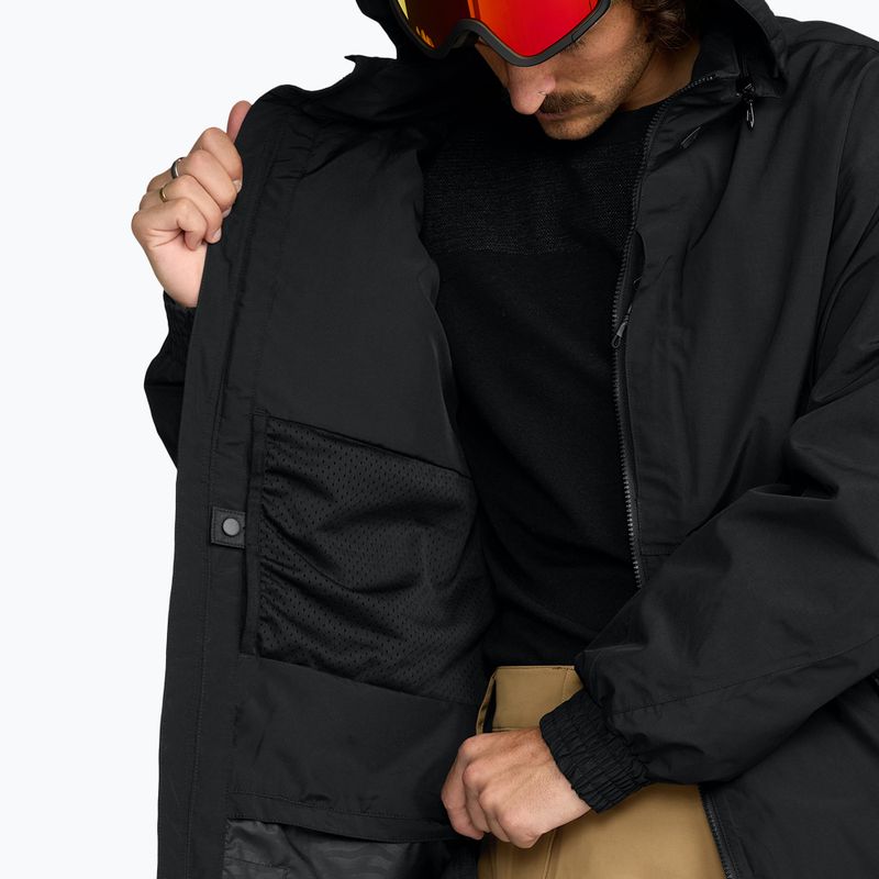 Pánská snowboardová bunda Volcom Longo GTX black 11