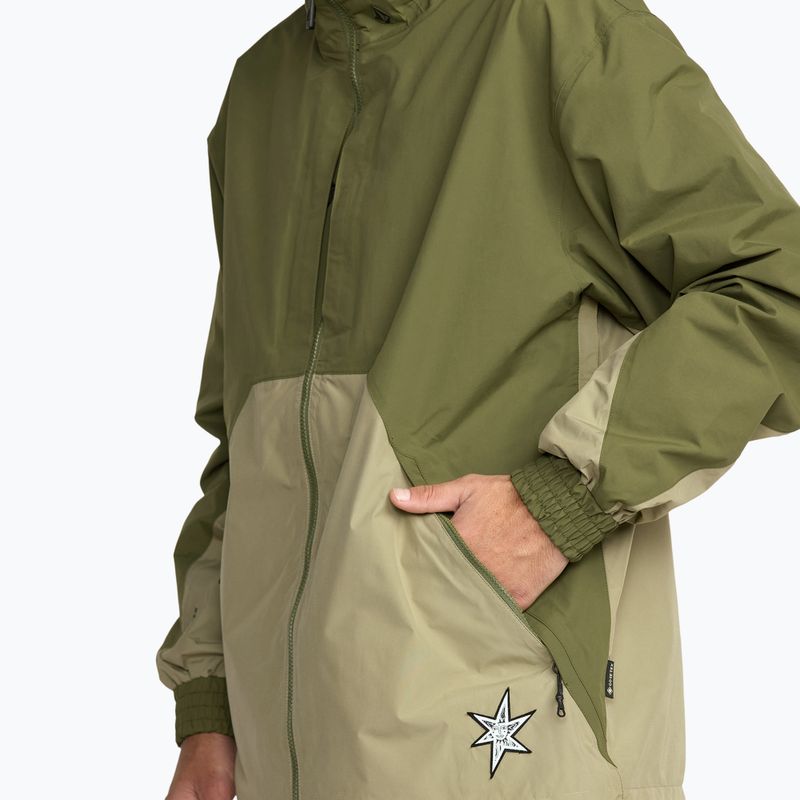 Pánská snowboardová bunda Volcom Longo GTX dark olive 8