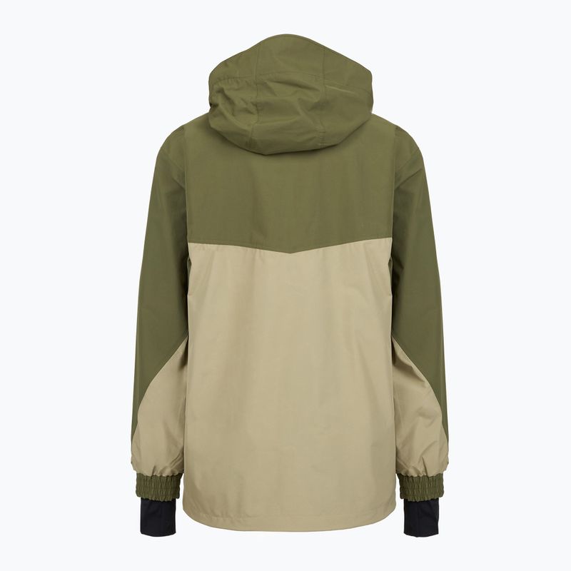 Pánská snowboardová bunda Volcom Longo GTX dark olive 14