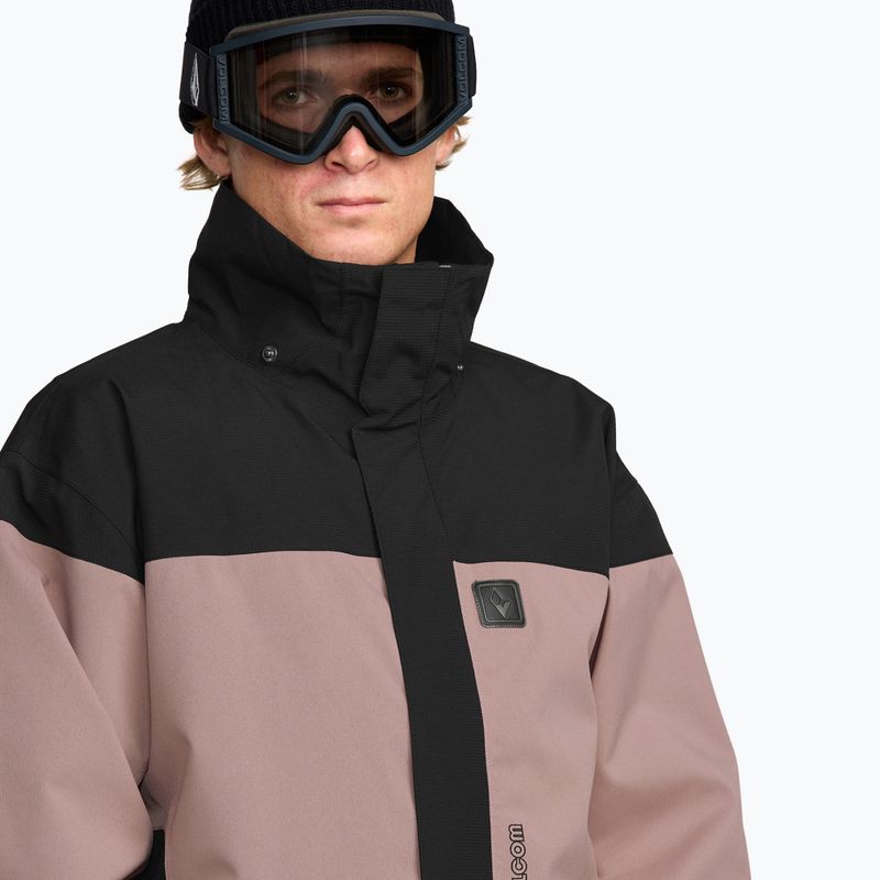Pánská snowboardová bunda Volcom Kleveland mauve 8