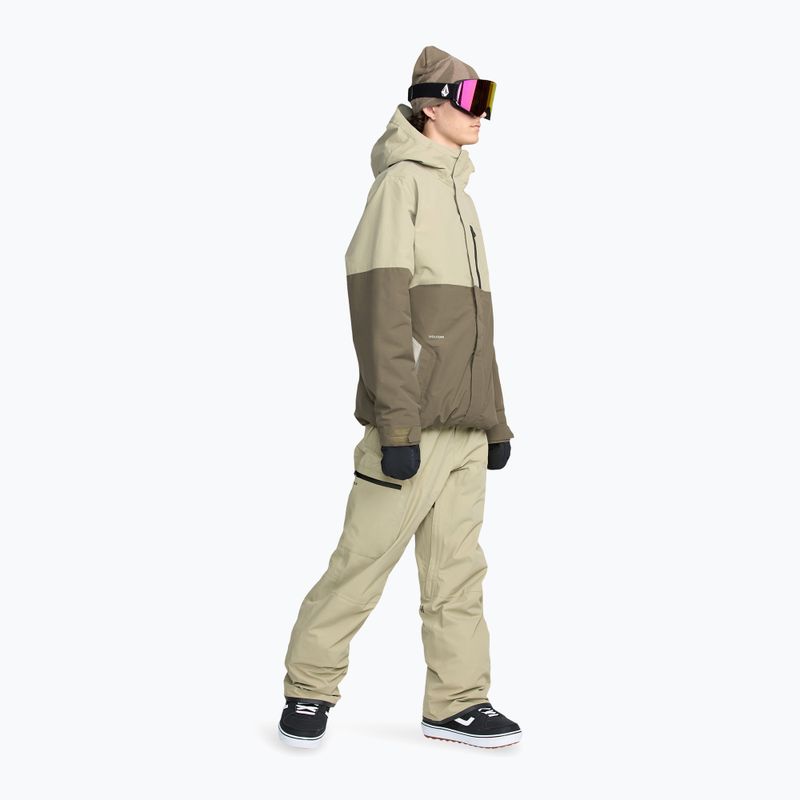 Pánské snowboardové kalhoty Volcom L GTX moss green 2