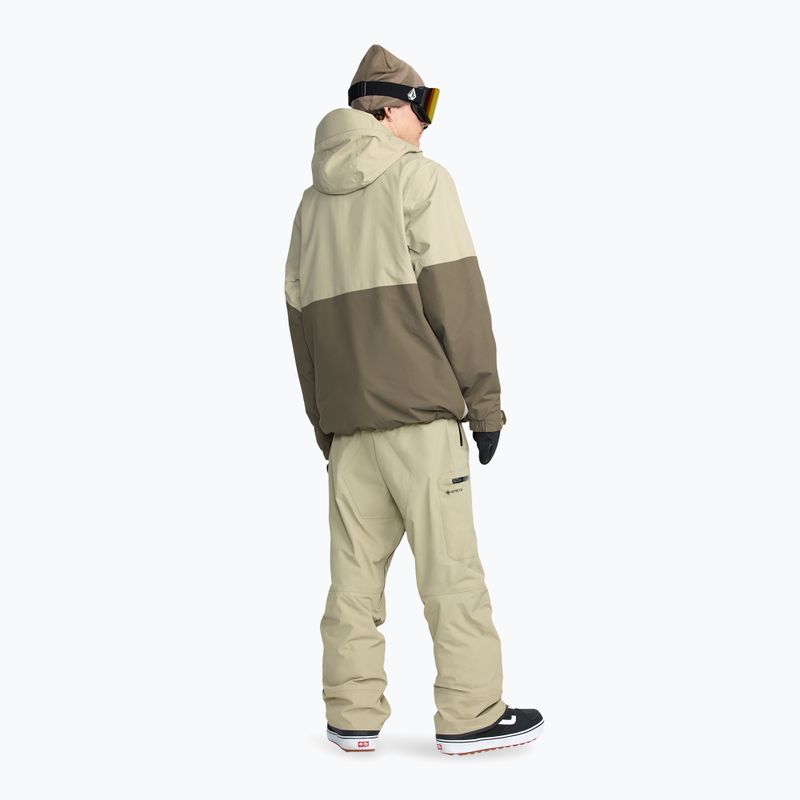 Pánské snowboardové kalhoty Volcom L GTX moss green 4