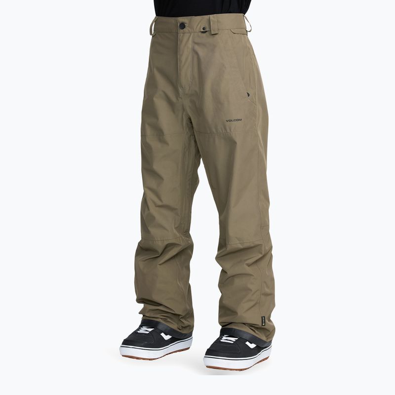 Pánské snowboardové kalhoty Volcom Dua GTX military 5