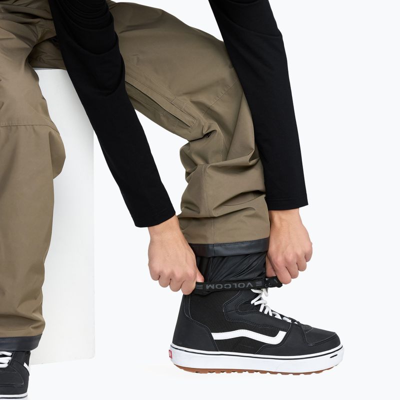 Pánské snowboardové kalhoty Volcom Dua GTX military 7