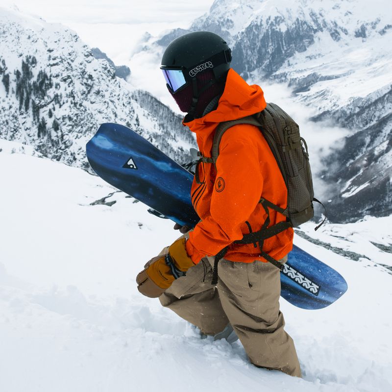 Pánské snowboardové kalhoty Volcom Dua GTX military 9
