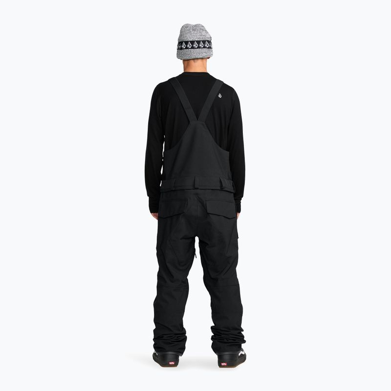 Pánské snowboardové kalhoty Volcom Roan Bib Overall black 3
