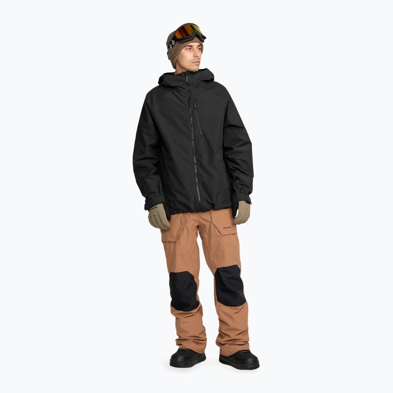 Pánské snowboardové kalhoty Volcom Roan terra brown 2