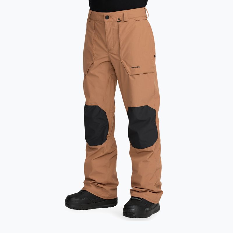 Pánské snowboardové kalhoty Volcom Roan terra brown 5