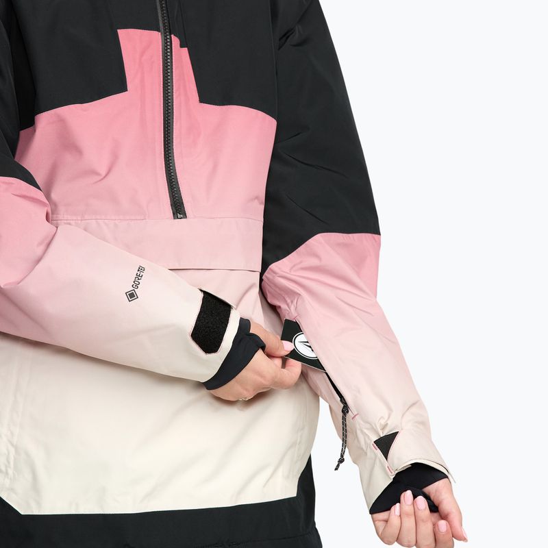 Dámská snowboardová bunda Volcom Fern Insulated Gore Pullover Mesa Rose 8