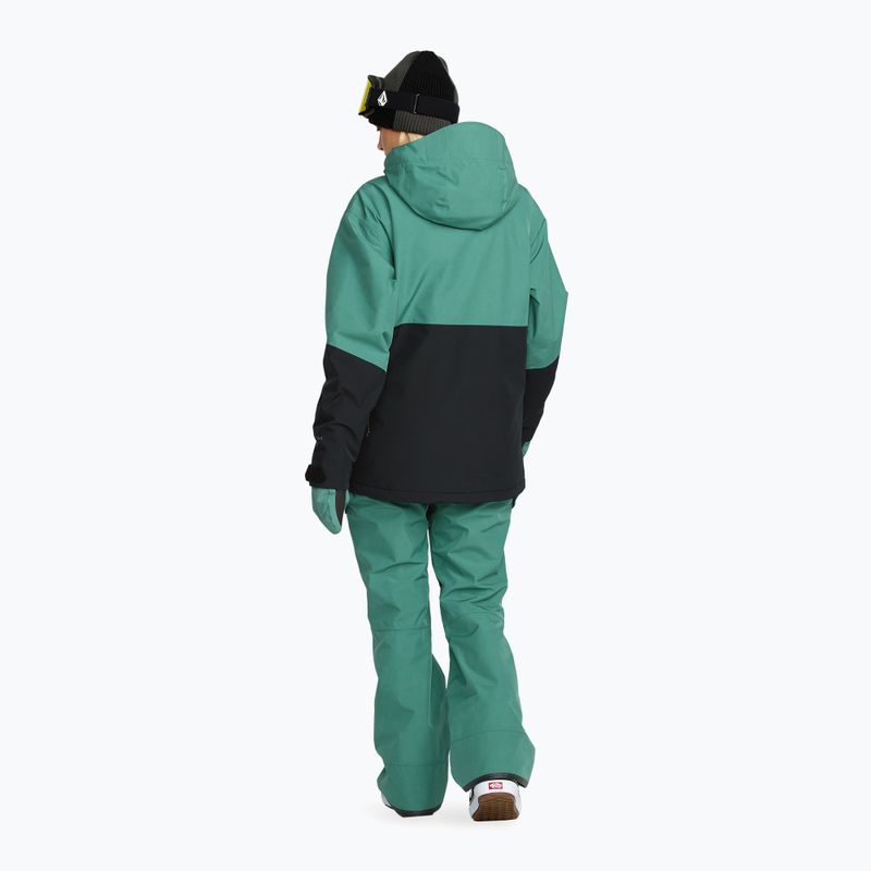 Dámská snowboardová bunda Volcom Fern Insulated Gore Pullover spruce green 4