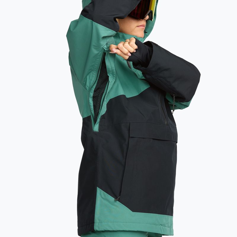 Dámská snowboardová bunda Volcom Fern Insulated Gore Pullover spruce green 6