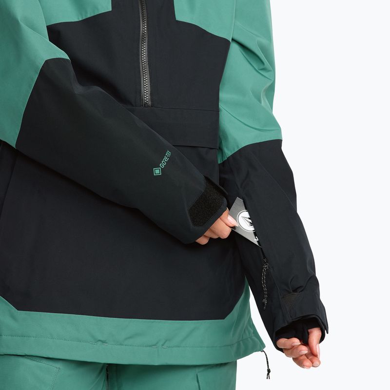 Dámská snowboardová bunda Volcom Fern Insulated Gore Pullover spruce green 8