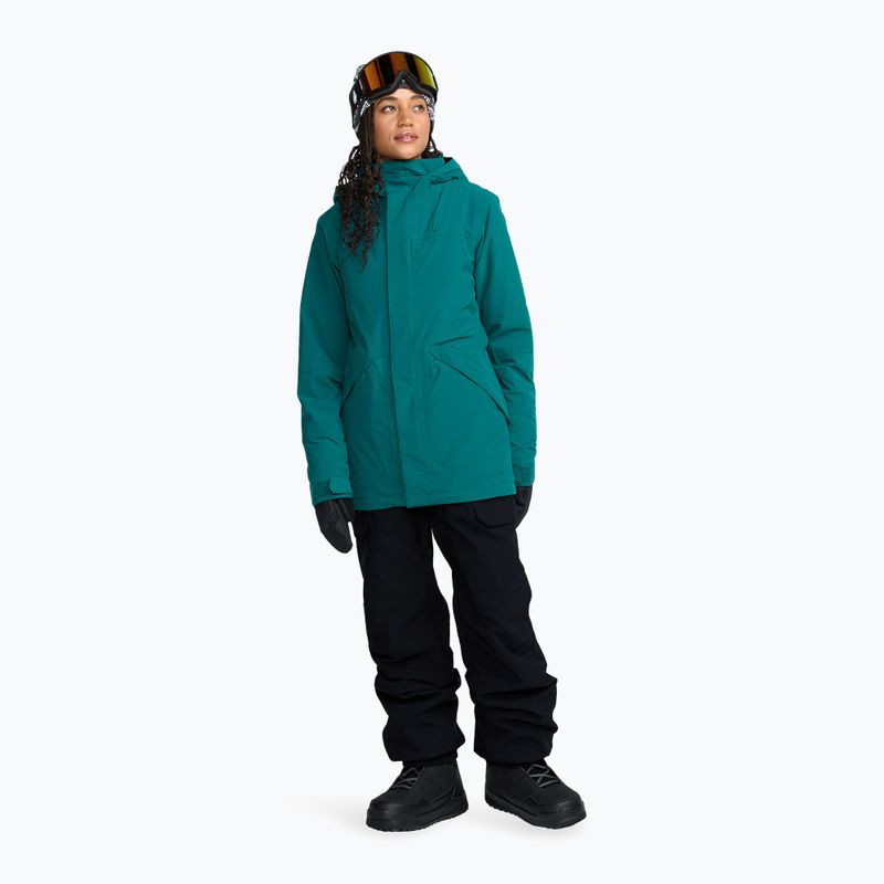 Dámská snowboardová bunda Volcom Shelter 20K 3D Stretch Atlantic Deep 2