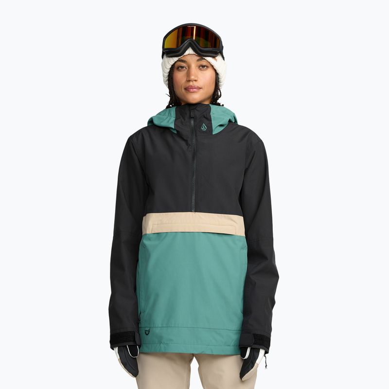 Dámská snowboardová bunda Volcom Harlan Pullover spruce green