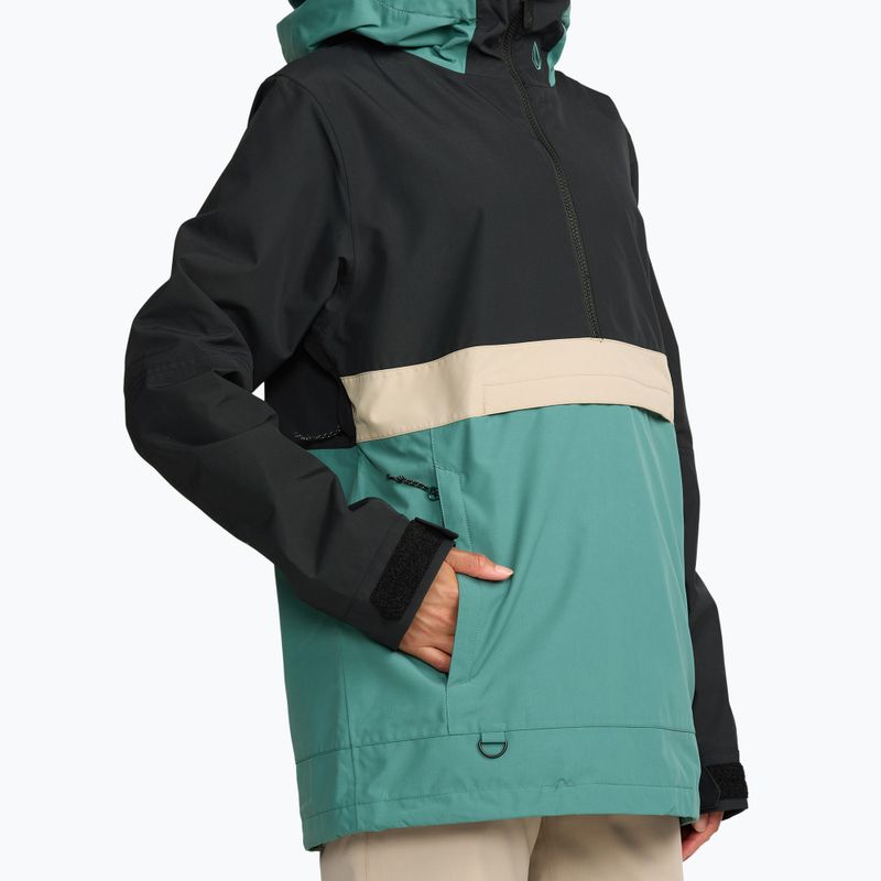 Dámská snowboardová bunda Volcom Harlan Pullover spruce green 6
