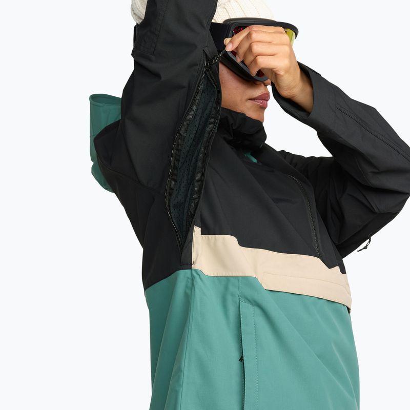 Dámská snowboardová bunda Volcom Harlan Pullover spruce green 7