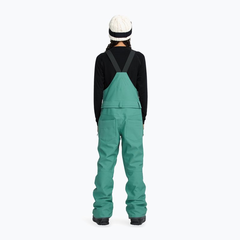 Dámské lyžařské kalhoty Volcom Swift Bib Overall spruce green 3