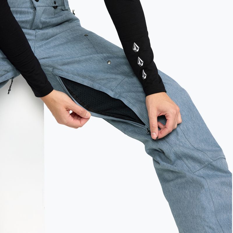 Dámské snowboardové kalhoty Volcom Pollock denim 5