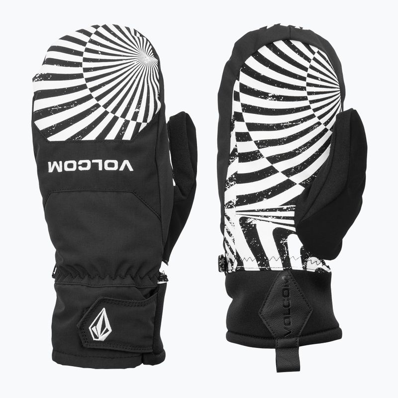 Pánské snowboardové rukavice Volcom V.CO Nyle Mitt black print