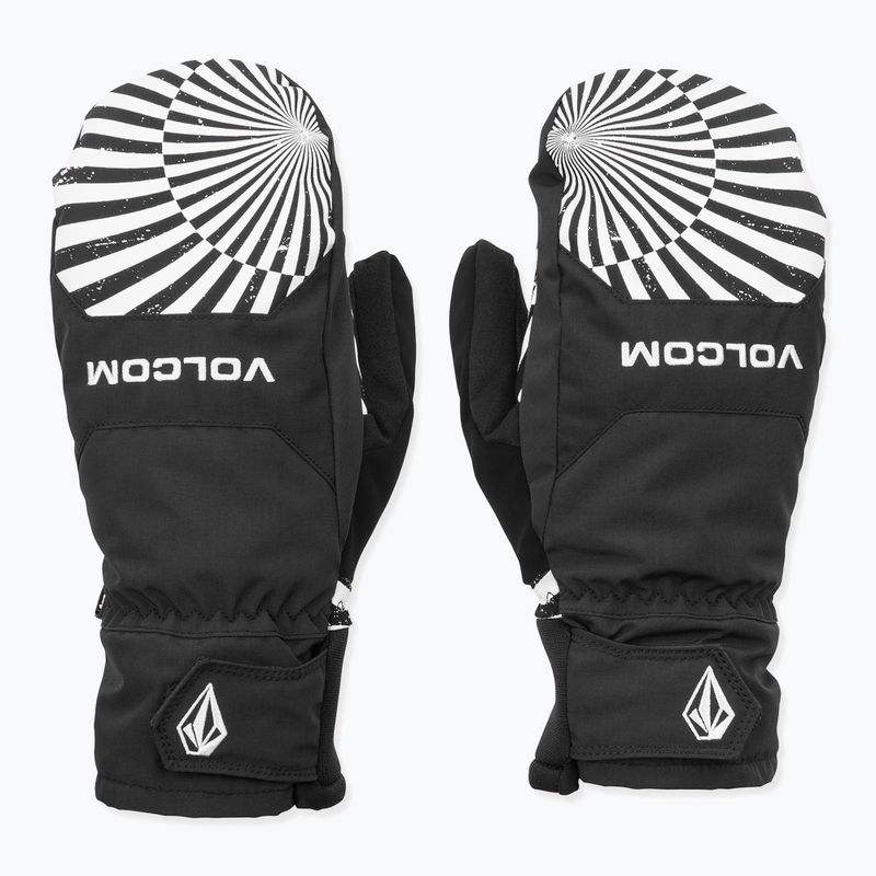 Pánské snowboardové rukavice Volcom V.CO Nyle Mitt black print 2