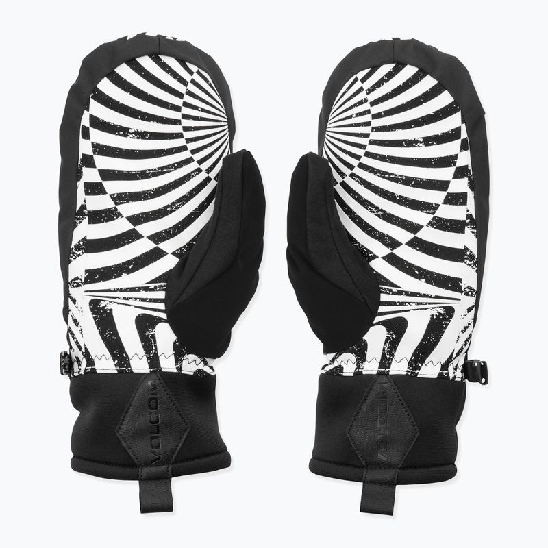 Pánské snowboardové rukavice Volcom V.CO Nyle Mitt black print 3