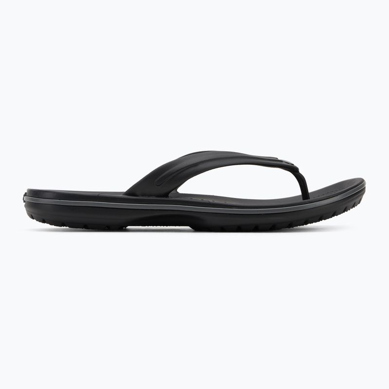 Žabky Crocs Crocband Flip black/slate grey 2
