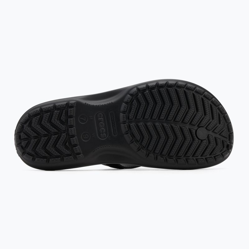 Žabky Crocs Crocband Flip black/slate grey 4
