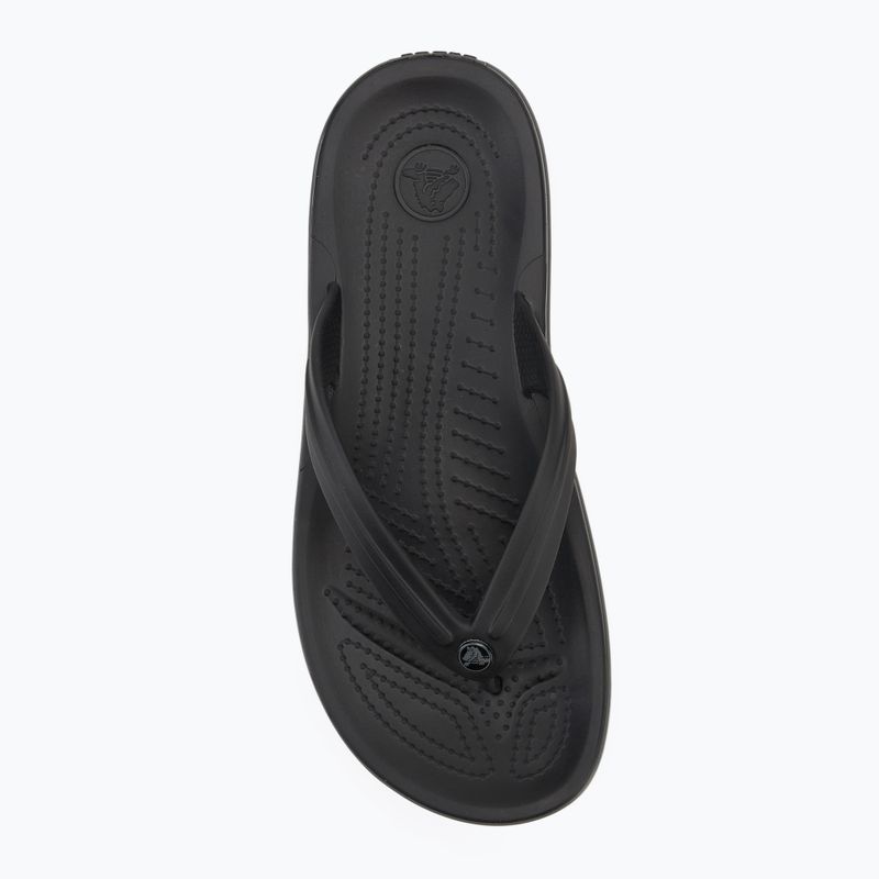 Žabky Crocs Crocband Flip black/slate grey 5