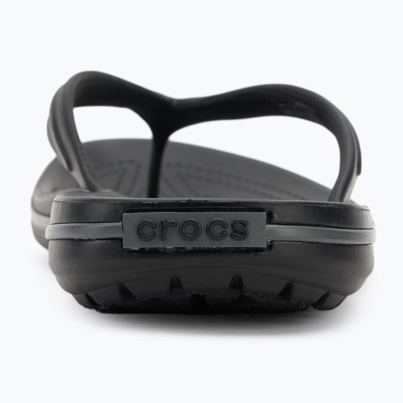Žabky Crocs Crocband Flip black/slate grey 6