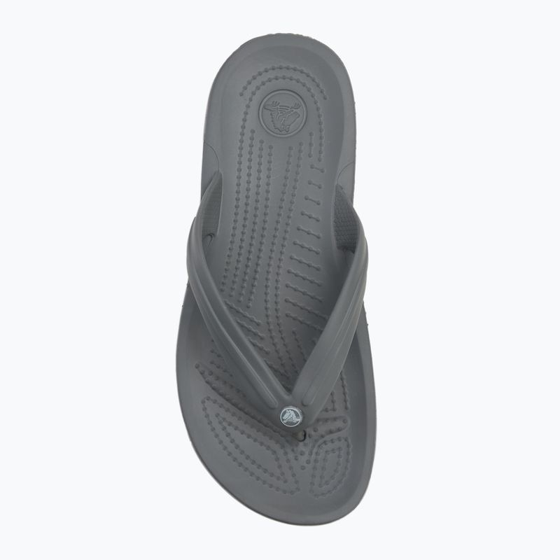 Žabky Crocs Crocband Flip slate grey/smoke 5