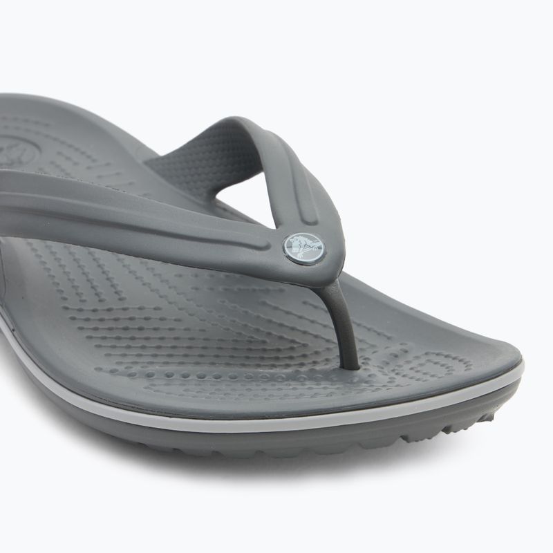 Žabky Crocs Crocband Flip slate grey/smoke 7