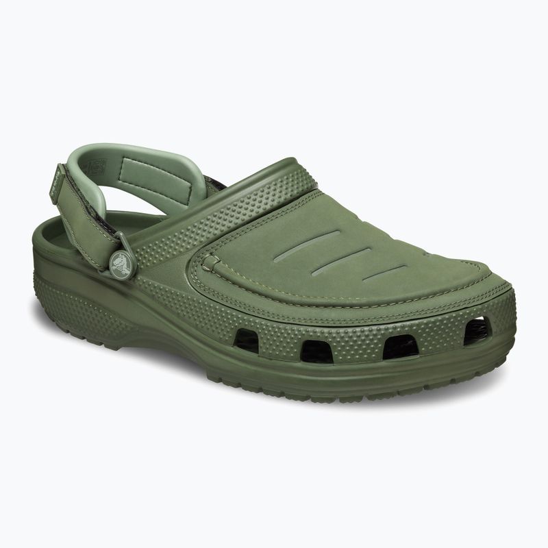 Pánské nazouváky Crocs Yukon Vista II LR Clog army green