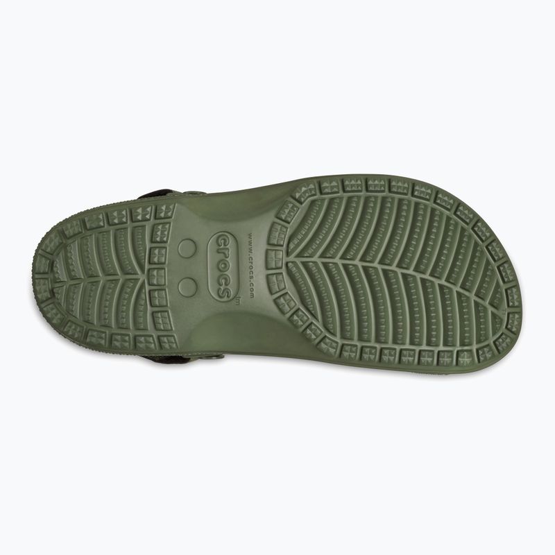 Pánské nazouváky Crocs Yukon Vista II LR Clog army green 3