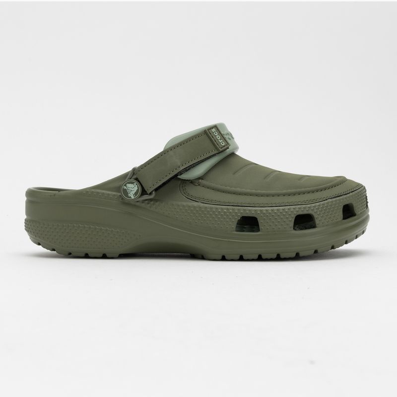 Pánské nazouváky Crocs Yukon Vista II LR Clog army green 3