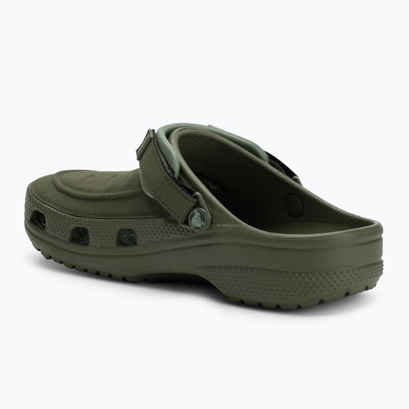 Pánské nazouváky Crocs Yukon Vista II LR Clog army green 4