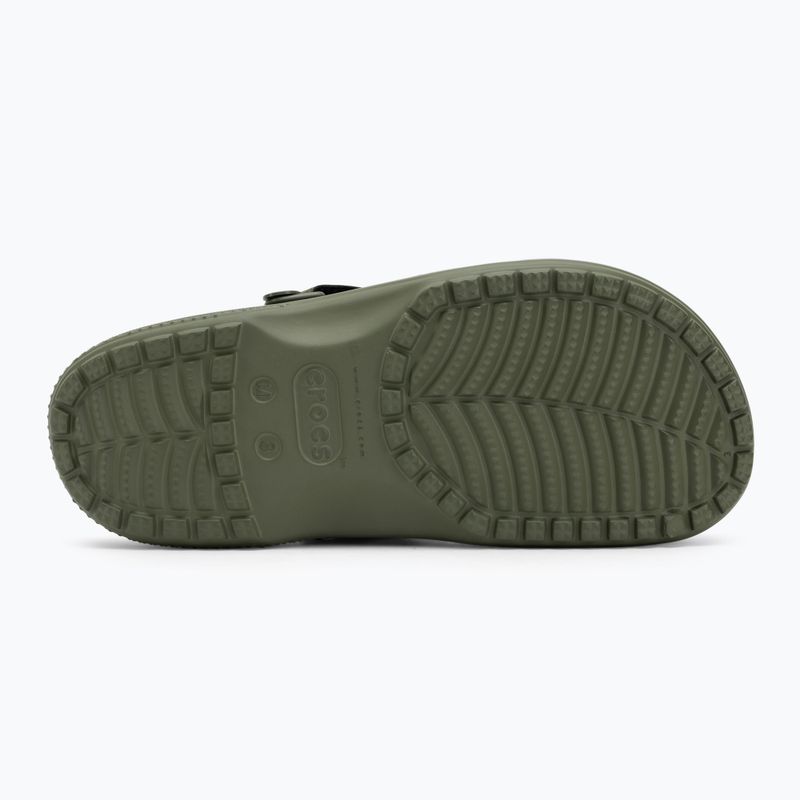 Pánské nazouváky Crocs Yukon Vista II LR Clog army green 5