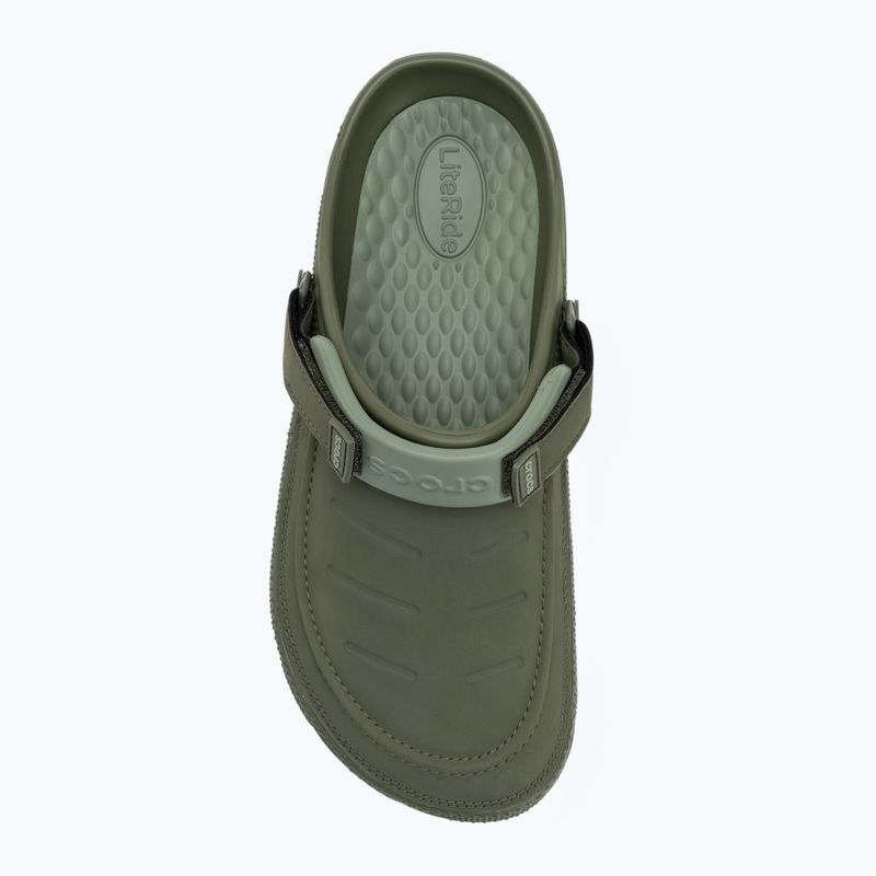 Pánské nazouváky Crocs Yukon Vista II LR Clog army green 6