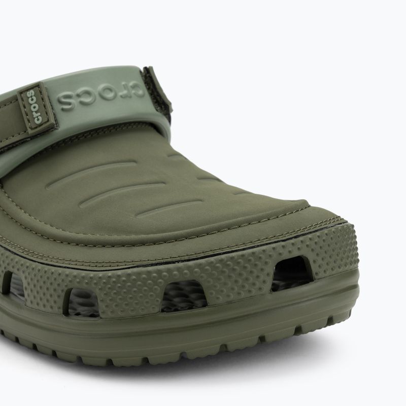 Pánské nazouváky Crocs Yukon Vista II LR Clog army green 8