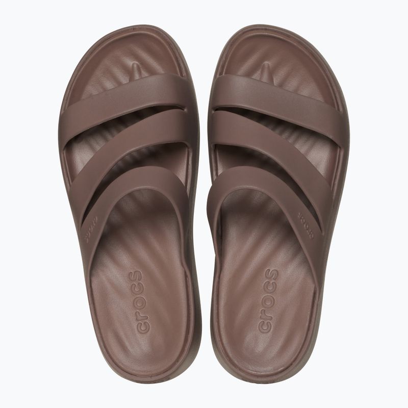 Nazouváky Crocs Getaway Strappy truffle 2