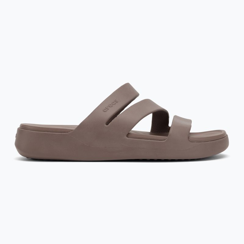 Nazouváky Crocs Getaway Strappy truffle 2