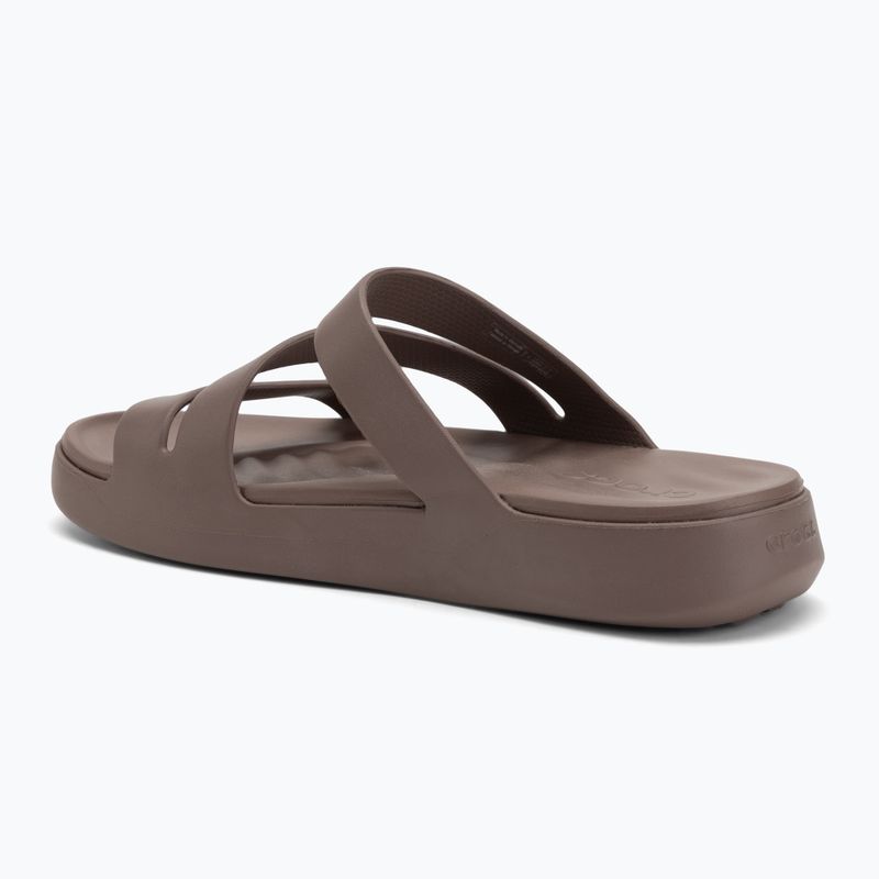 Nazouváky Crocs Getaway Strappy truffle 3